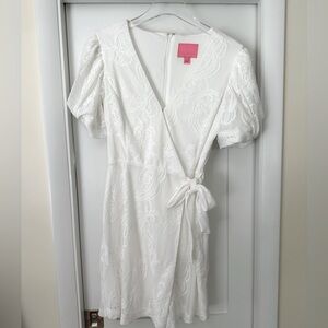 LILLY PULITZER Lace Wrap Dress / Romper